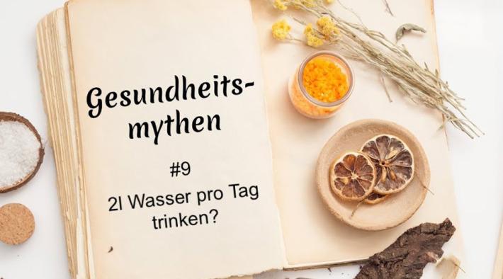 2 Liter Wasser pro Tag trinken?